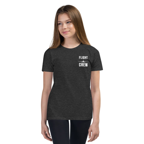 Flight Crew, 737 Boeing Next Generation Youth Short Sleeve T-Shirt