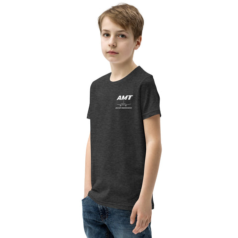 AMT Aircraft Maintenance, Boeing 777 Going The Distance Youth Short Sleeve T-Shirt
