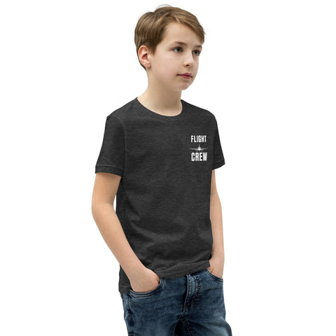 Flight Crew, Boeing 777 Going The Distance Youth Short Sleeve T-Shirt