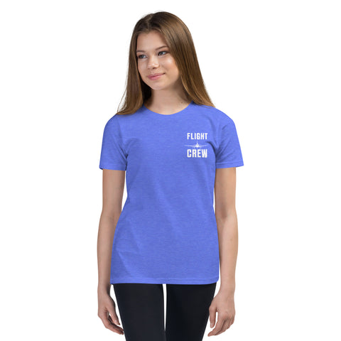 Flight Crew, 737 Boeing Next Generation Youth Short Sleeve T-Shirt