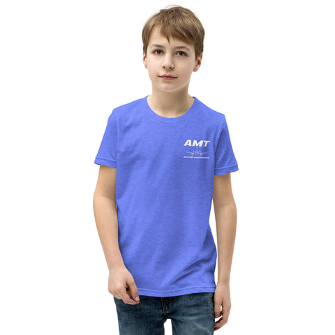 AMT Aircraft Maintenance, Boeing 777 Going The Distance Youth Short Sleeve T-Shirt