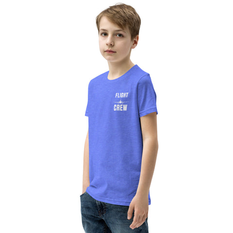 Flight Crew, CFM56 Turbofan Engine Youth Short Sleeve T-Shirt