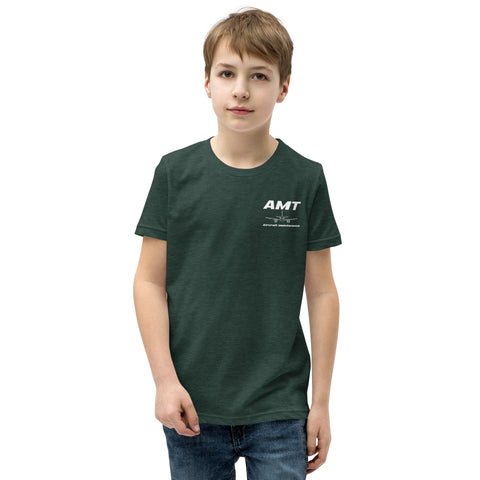 AMT Aircraft Maintenance, Boeing 777 Going The Distance Youth Short Sleeve T-Shirt