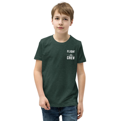 Flight Crew, CFM56 Turbofan Engine Youth Short Sleeve T-Shirt