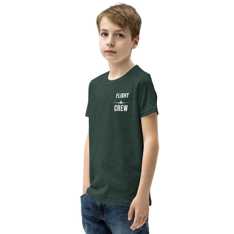 Flight Crew, CFM56 Turbofan Engine Youth Short Sleeve T-Shirt