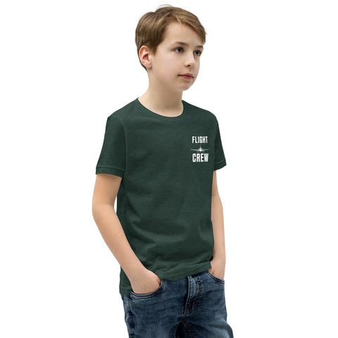 Flight Crew, Airbus Family Setting The Standards Youth Short Sleeve T-Shirt