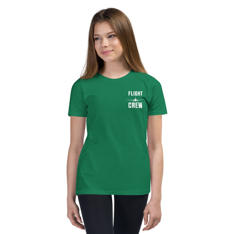 Flight Crew, 737 Boeing Next Generation Youth Short Sleeve T-Shirt