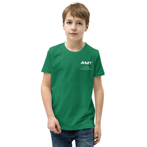 AMT Aircraft Maintenance, Boeing 777 Going The Distance Youth Short Sleeve T-Shirt