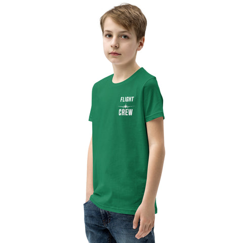 Flight Crew, CFM56 Turbofan Engine Youth Short Sleeve T-Shirt