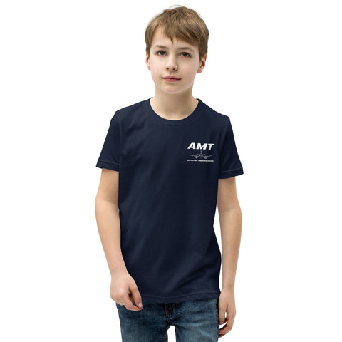 AMT Aircraft Maintenance, Boeing 777 Going The Distance Youth Short Sleeve T-Shirt