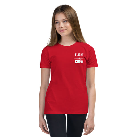 Flight Crew, 737 Boeing Next Generation Youth Short Sleeve T-Shirt