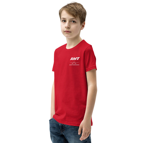 AMT Aircraft Maintenance, Boeing 777 Going The Distance Youth Short Sleeve T-Shirt